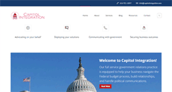 Desktop Screenshot of capitolintegration.com
